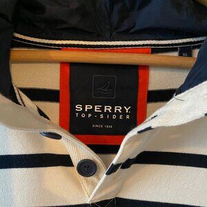 Mens Sperry hooded long sleeve , Size XL